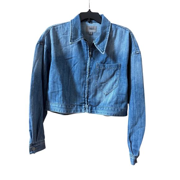KUT FROM THE KLOTH® Luna Jacket size small women’s Jean jacket (new) - Picture 6 of 9